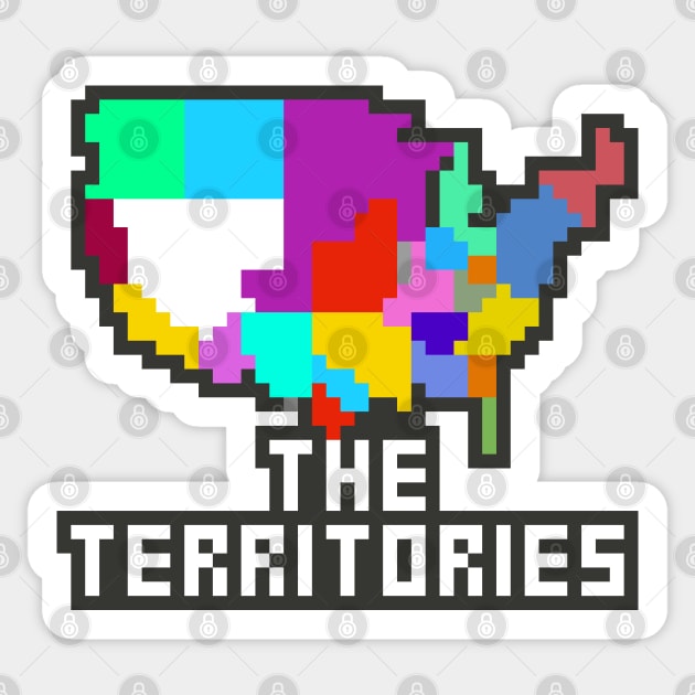 The Territories Sticker by CalumArt